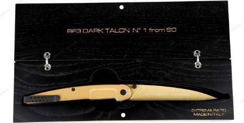 365 Extrema Ratio Складной ножBF3 Dark Talon Gold Limited фото 4 365 Extrema Ratio Складной ножBF3 Dark Talon Gold Limited фото 4