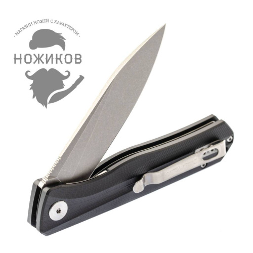 Складной нож Petrified Fish 818 Black фото 4
