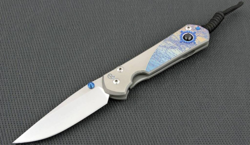 3810 Chris Reeve Large Sebenza 21 Almandine Cabochon фото 3