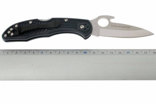 Складной нож Spyderco Delica 4 Emerson Wave Opener® 11PGYW фото 4 Складной нож Spyderco Delica 4 Emerson Wave Opener® 11PGYW фото 4