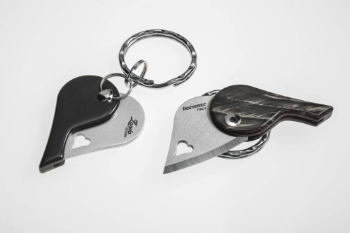 98 Lion Steel Нож-брелок складной сердце LionSteel LB CO - LionBeat Horn 98 Lion Steel Нож-брелок складной сердце LionSteel LB CO - LionBeat Horn