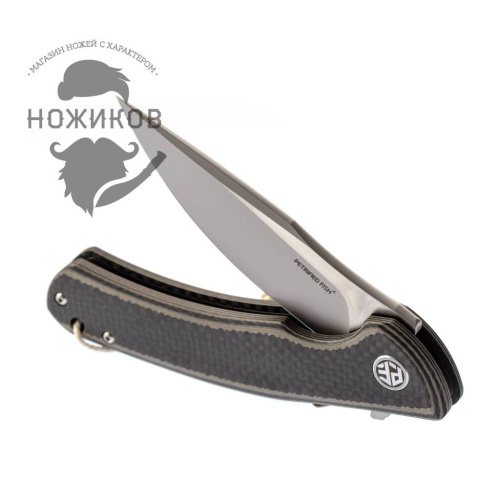Складной нож Petrified Fish 949 Carbon фото 3