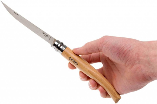 2011 Opinel филейный №12 VRI Folding Slim Beechwood фото 7