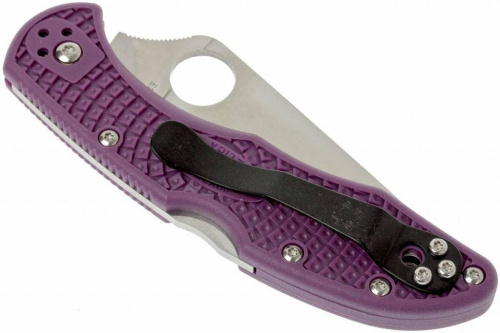 Складной нож Spyderco Delica 4 Flat Ground - 11FPPR фото 4