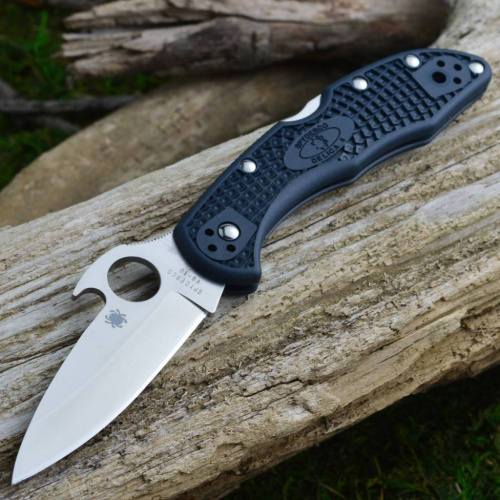 Складной нож Spyderco Delica 4 Emerson Wave Opener® 11PGYW фото 11 Складной нож Spyderco Delica 4 Emerson Wave Opener® 11PGYW фото 11