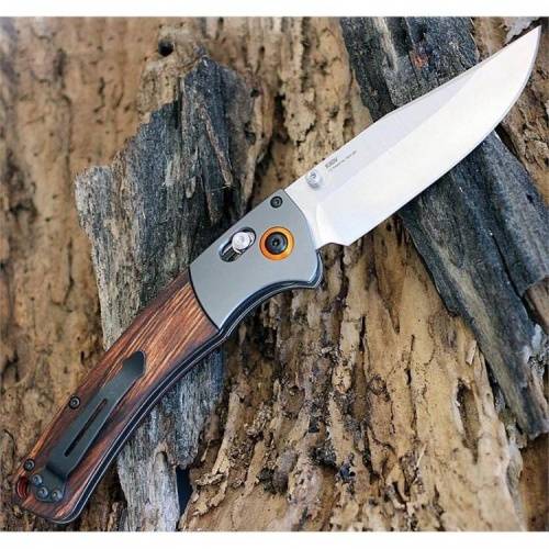 5891 Benchmade Hunt Series Crooked River Wood 15080-2 фото 5