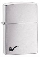  зажигалка ZIPPO PL Brushed Chrome