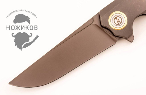 Складной нож Maxace Knife Maxace Goliath Black Steel фото 11