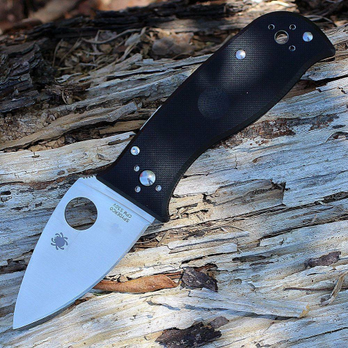 Складной нож Spyderco Lil' Temperance 3 - 69GP3 фото 8 Складной нож Spyderco Lil' Temperance 3 - 69GP3 фото 8
