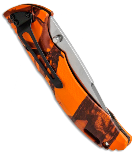 Складной нож Buck Bantam BHW Mossy Oak Blaze Camo 0286CMS9 фото 9 Складной нож Buck Bantam BHW Mossy Oak Blaze Camo 0286CMS9 фото 9