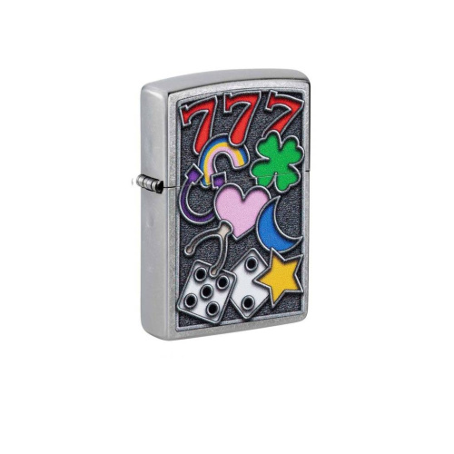 499 ZIPPO ZIPPO All Luckпокрытием Street Chrome 499 ZIPPO ZIPPO All Luckпокрытием Street Chrome