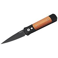 Автоматический складной нож Pro-Tech Godson Red Ironbark Eucalyptus Wood