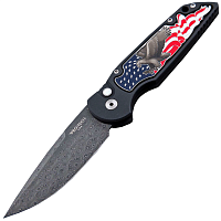 Складной нож Pro-Tech TR-3 B. Shaw Designed 3D coin struck Eagle Inlay