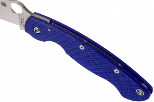 Складной нож Spyderco Military Blue C36GPDBL фото 4 Складной нож Spyderco Military Blue C36GPDBL фото 4
