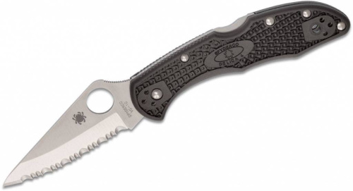 Складной нож Spyderco Delica 4 - 11SBK фото 4