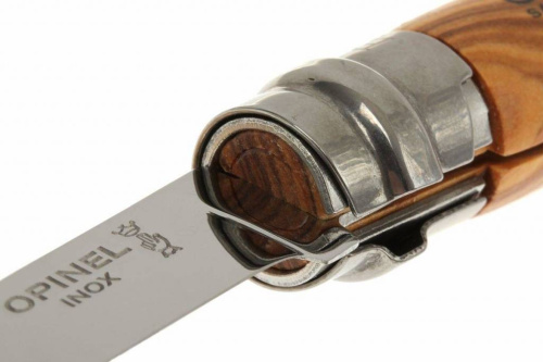 504 Opinel №10 VRI Folding Slim Olivewood фото 5 504 Opinel №10 VRI Folding Slim Olivewood фото 5