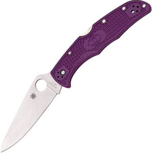 Складной нож Spyderco Endura Flat Ground Purple