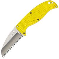 нож с фиксированным клинком Enuff Salt Spyderco FB31SYL