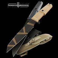 Военный нож Extrema Ratio Нож с фиксированным клинком Task Desert Warfare 1/3 Serrated