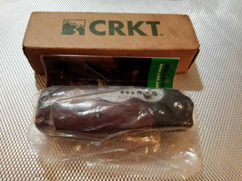 Складной нож CRKT Natural 2 - Cocobolo with G10 Bolster фото 5