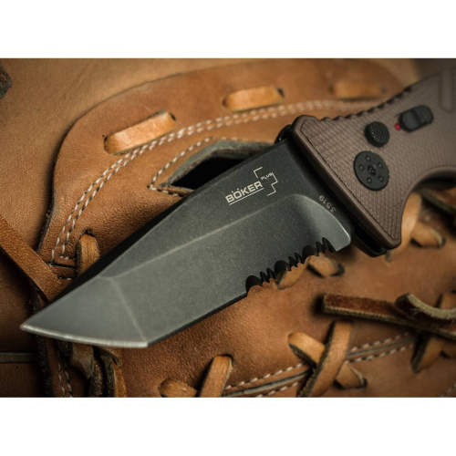 491 Boker Автоматический складной ножTanto Coyote фото 3 491 Boker Автоматический складной ножTanto Coyote фото 3