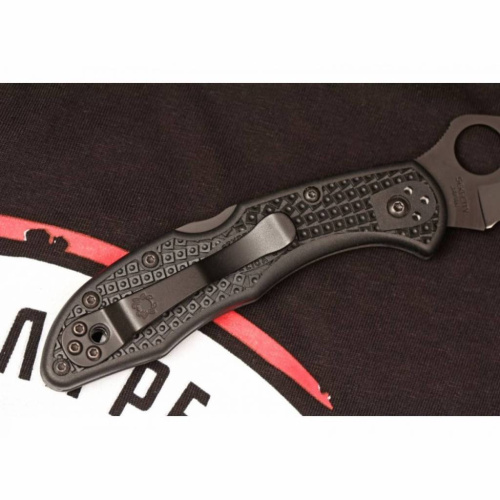 Складной нож Spyderco Delica 4 - 11PSBBK фото 16