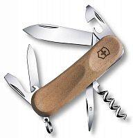 Боевой нож Victorinox Нож перочинный Victorinox EvoWood 10 2.3801.63 85мм 11 функций деревянная рукоять (блистер)
