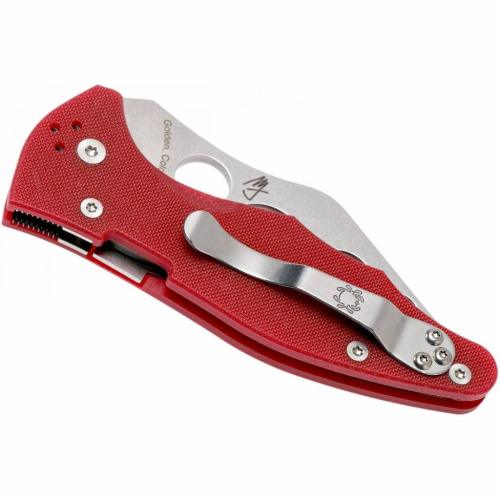 Складной нож Spyderco Yojimbo 2 Red Trainer - 85TR2 фото 3