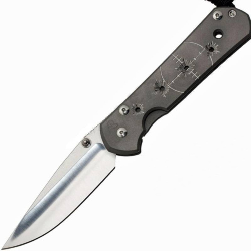 3810 Chris Reeve Large Sebenza 21 Computer Generated Graphics Riddled