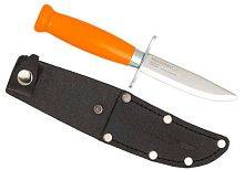 Нож для рыбалки Mora Нож с фиксированным лезвием Morakniv Scout 39 Safe Orange